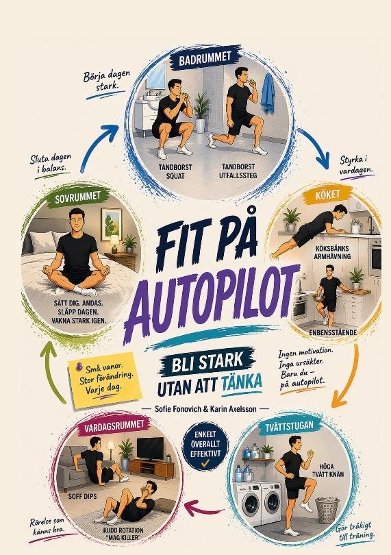 Buchcover: Fit på autopilot