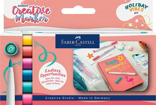Goldfaber Creative Marker Holiday Vibes 1.5 6er