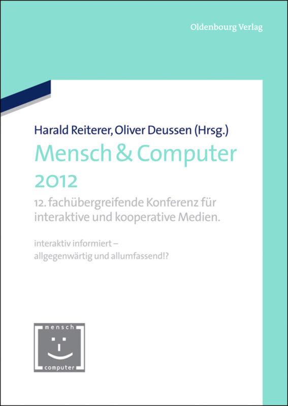 Buchcover: Mensch & Computer 2012
