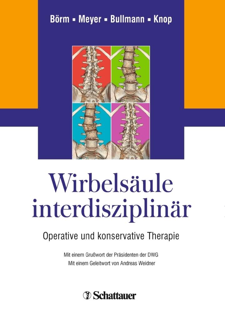 Buchcover: Wirbelsäule interdisziplinär