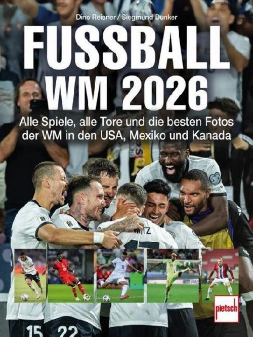 Fußball-WM 2026: das Fan- und Sammelbuch zur Weltmeisterschaft in den USA, Kanada und Mexiko. Mit Stars wie Ronaldo, Mbappe, Salah, Yamal, Wirtz, Kimmich: Alle Spiele, alle Tore und die besten Fotos