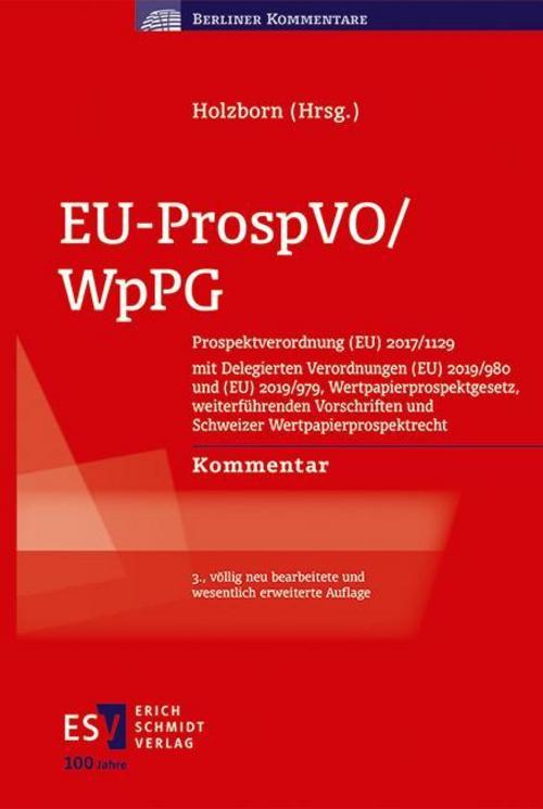 Buchcover: EU-ProspVO/WpPG