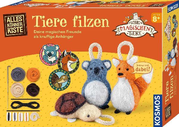 Buchcover: Die Schule der magischen Tiere - Tiere filzen