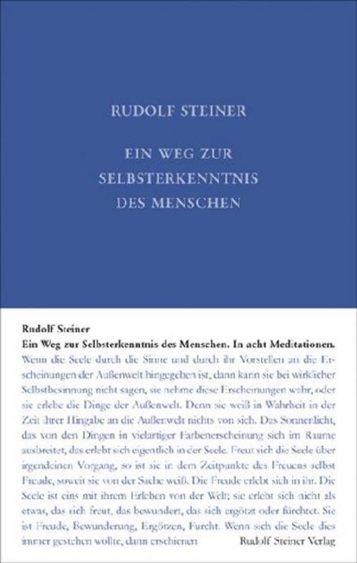 Buchcover: Ein Weg zur Selbsterkenntnis