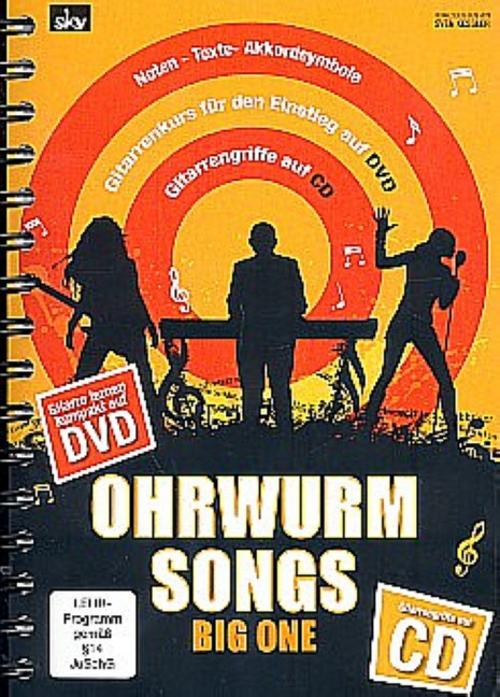 Ohrwurm Songs - Big One, für Gitarre, m. Audio-CD u. DVD