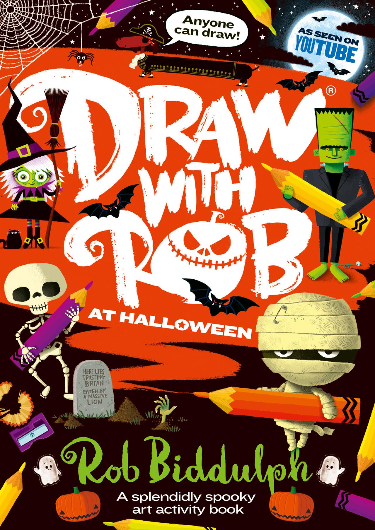 Draw With Rob at Halloween