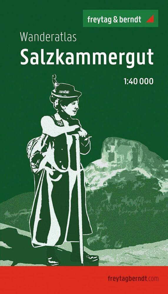 freytag & berndt Wanderatlas Salzkammergut, 1:40.000