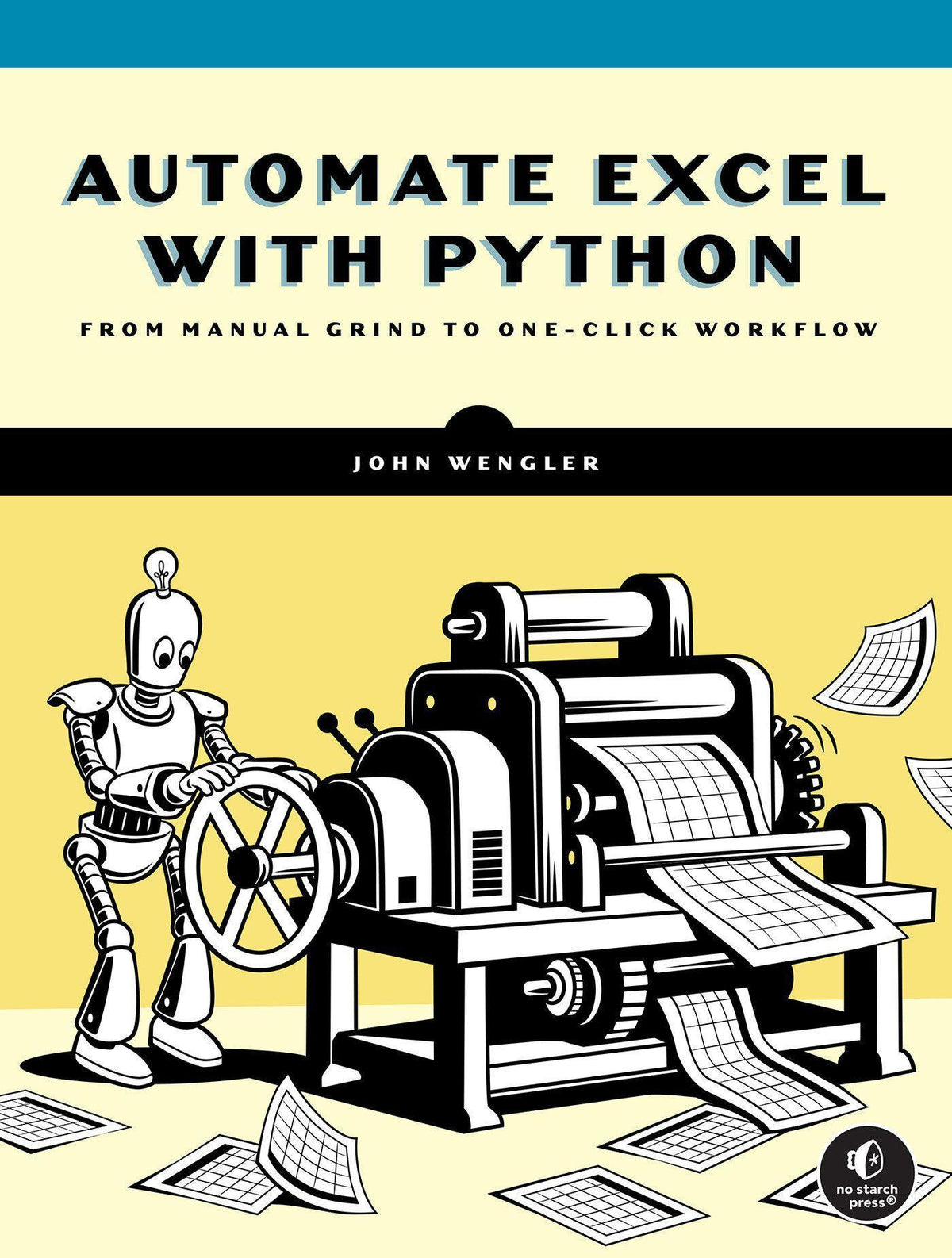 Buchcover: Automate Excel with Python