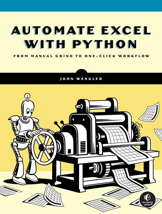 Buchcover: Automate Excel with Python