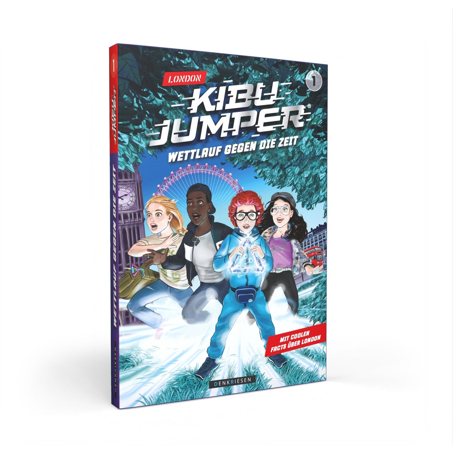 DENKRIESEN - KIBU JUMPER® - London - \"Wettlauf gegen die Zeit\" | Band 1