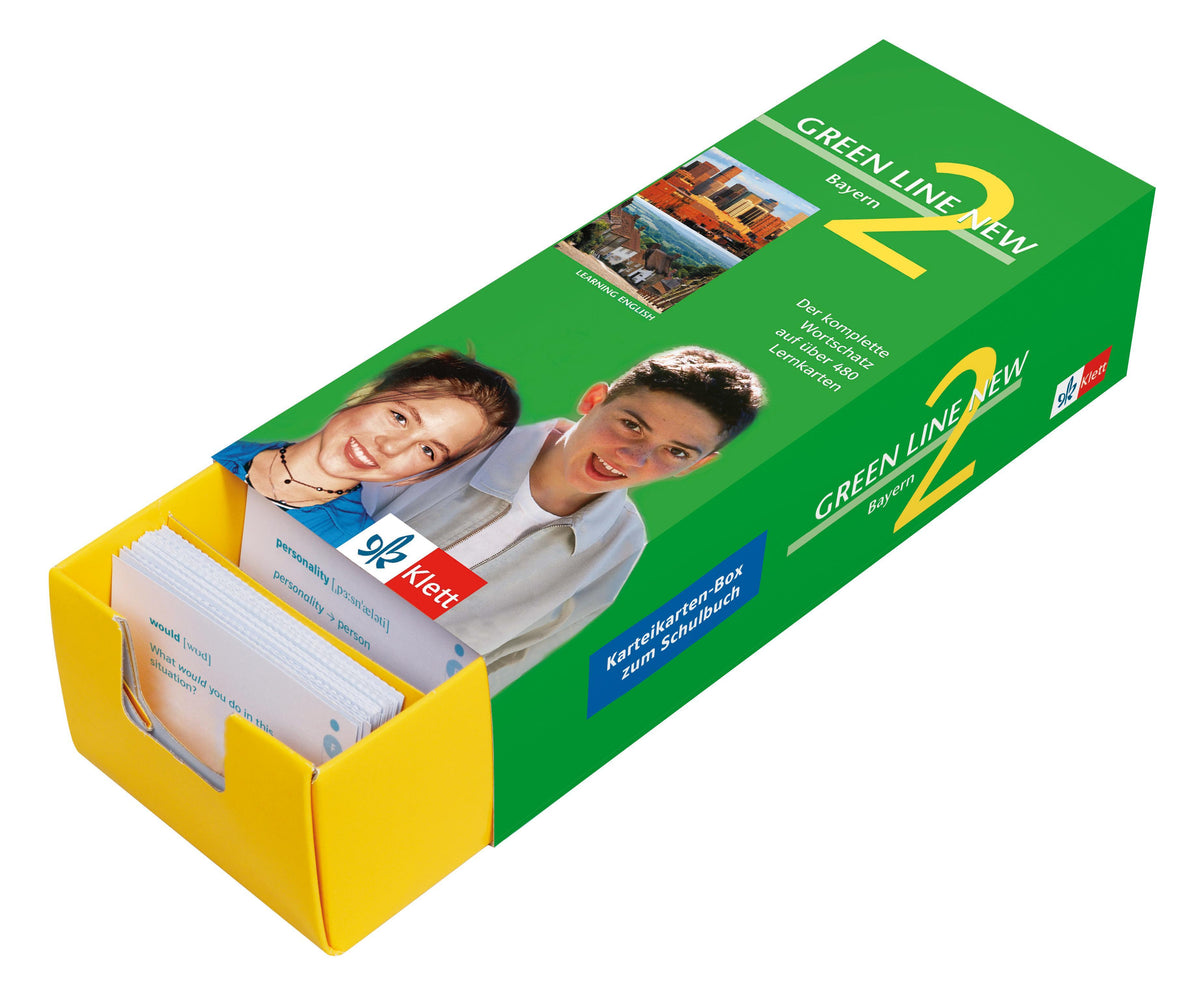 Buchcover: Vokabel-Lernbox, 2. Lernjahr