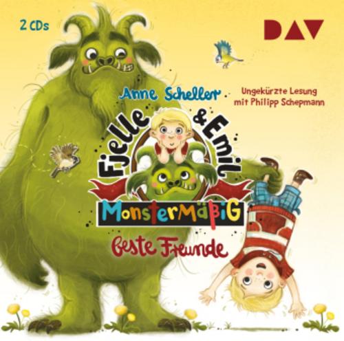 Fjelle und Emil - Teil 1: Monstermäßig beste Freunde,2 Audio-CDs