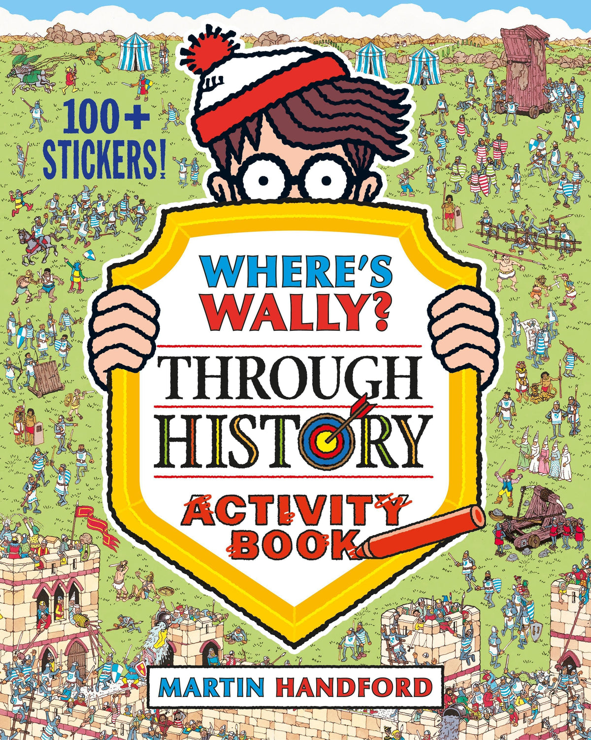 Buchcover: Where's Wally? Through History