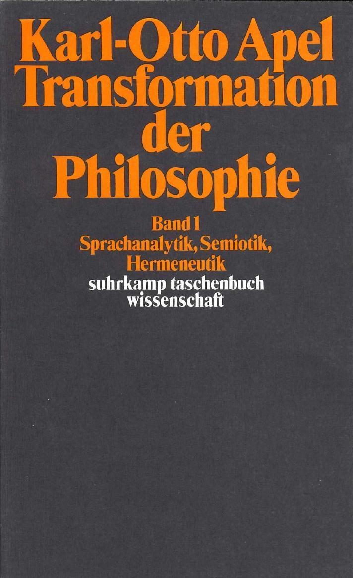 Buchcover: Transformation der Philosophie