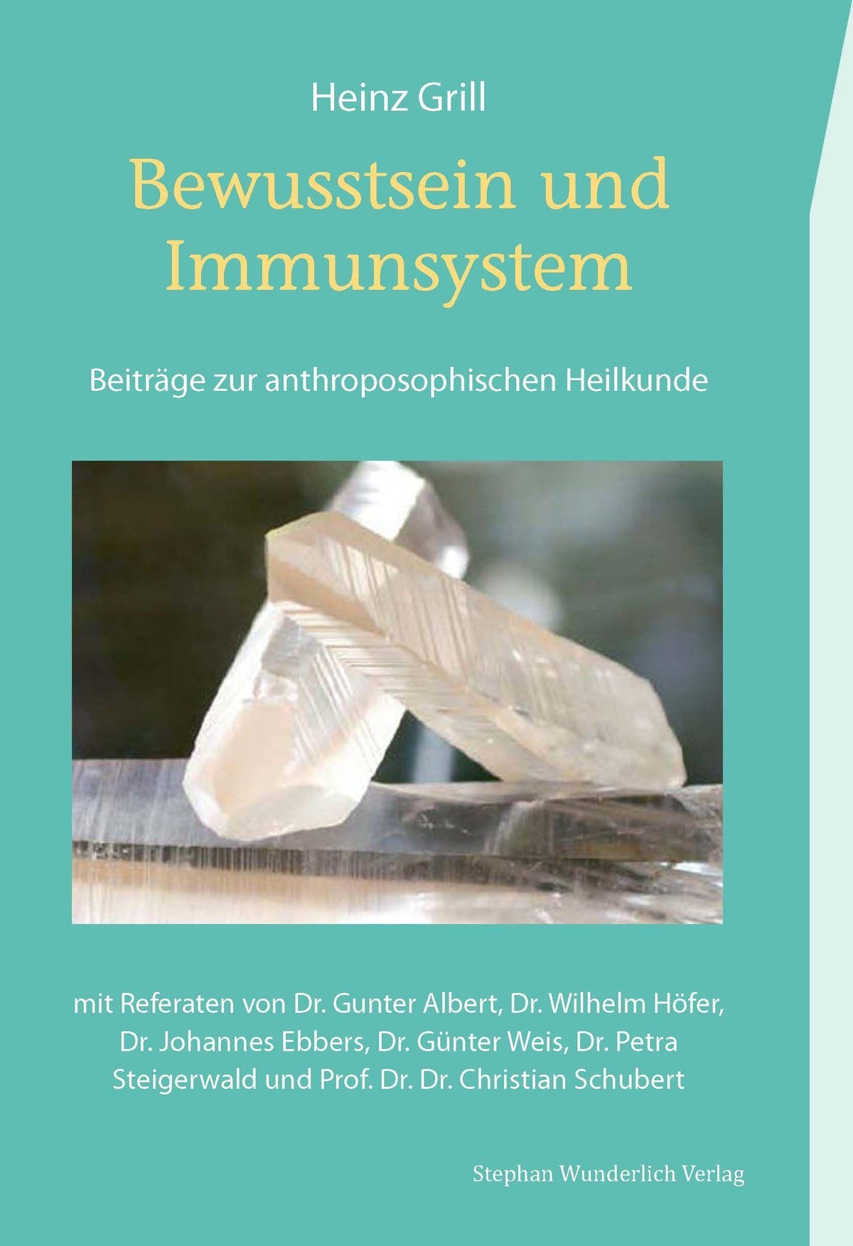 Buchcover: Bewusstsein und Immunsystem