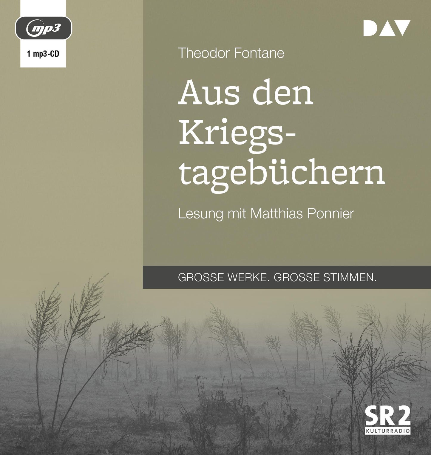 Aus den Kriegstagebüchern,1 Audio-CD, 1 MP3