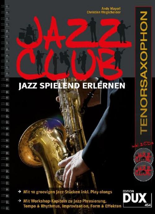 Buchcover: Jazz Club, Tenorsaxophon (mit 2 CDs)