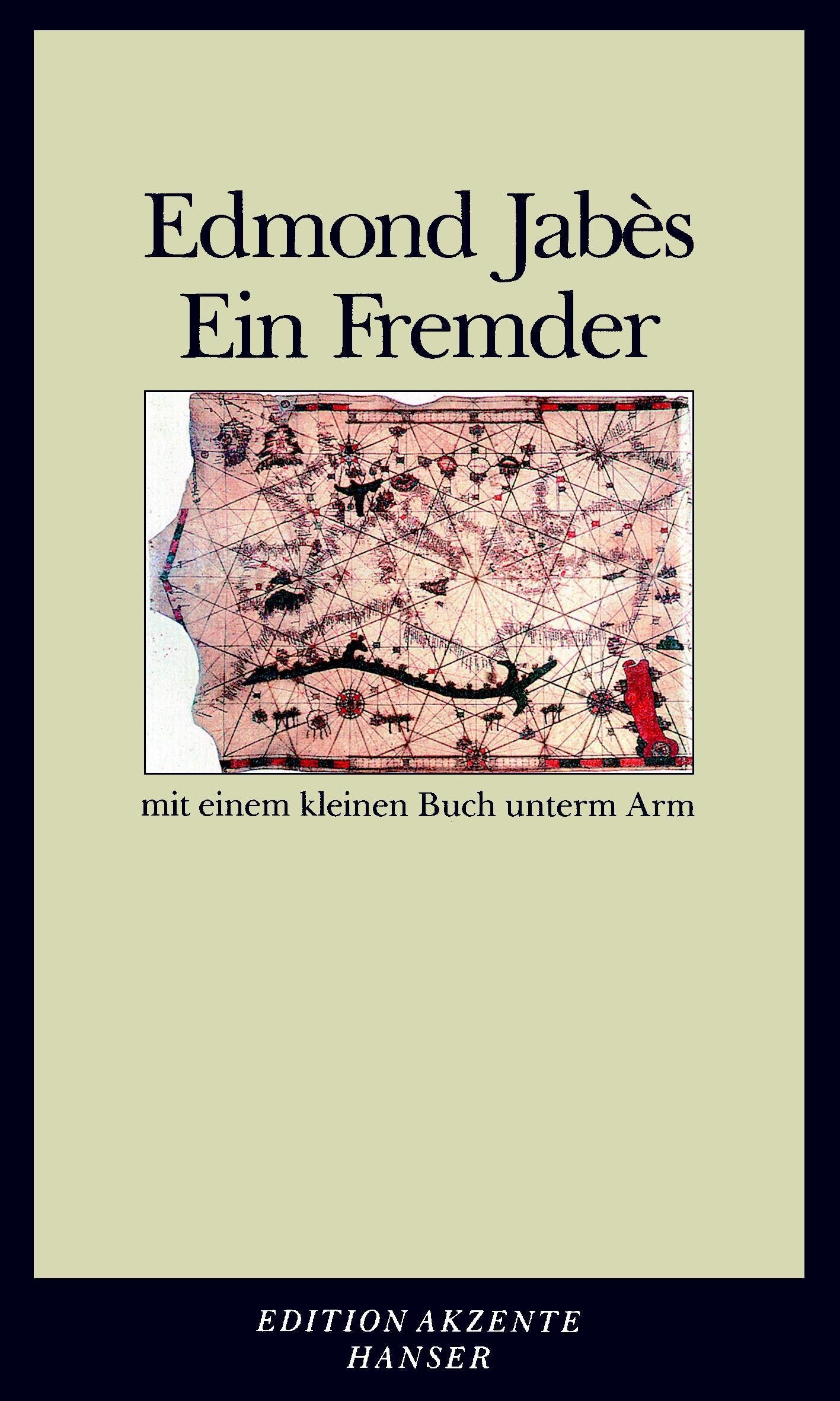 Ein Fremder mit einem kleinen Buch unterm Arm