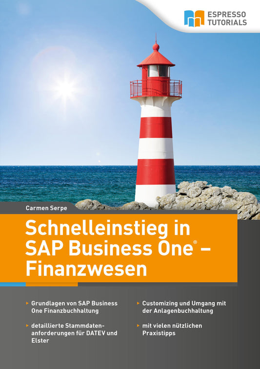Buchcover: Schnelleinstieg in SAP Business One - Finanzwesen