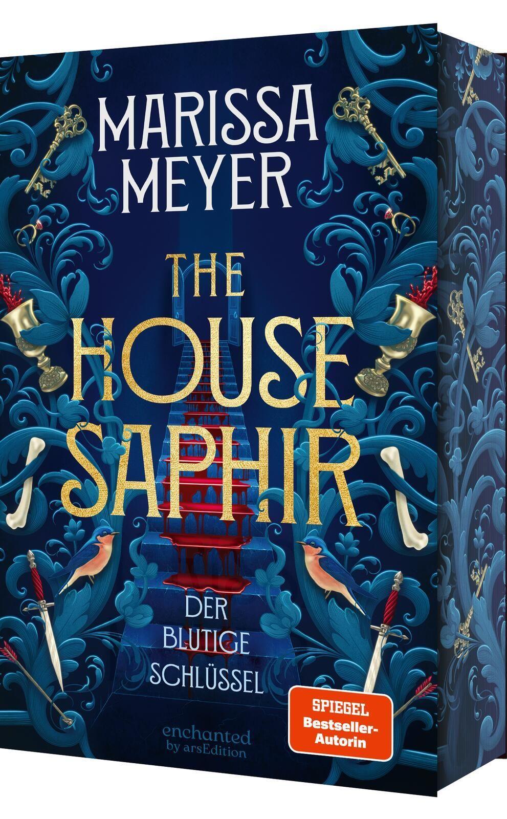 The House Saphir: Der blutige Schlüssel | Das neue Retelling von Märchen-Queen Marissa Meyer! Luxusausgabe mit Farbschnitt und Charakterkarte in der 1. Auflage