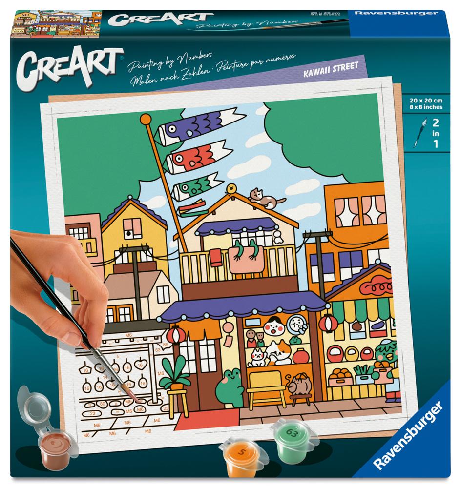 Buchcover: CreArt Adults Trend - Kawaii Straße