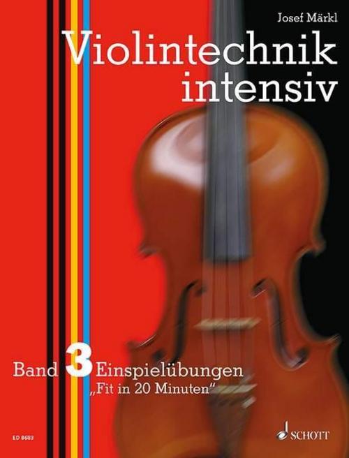 Buchcover: Violintechnik intensiv. Band 3. Violine