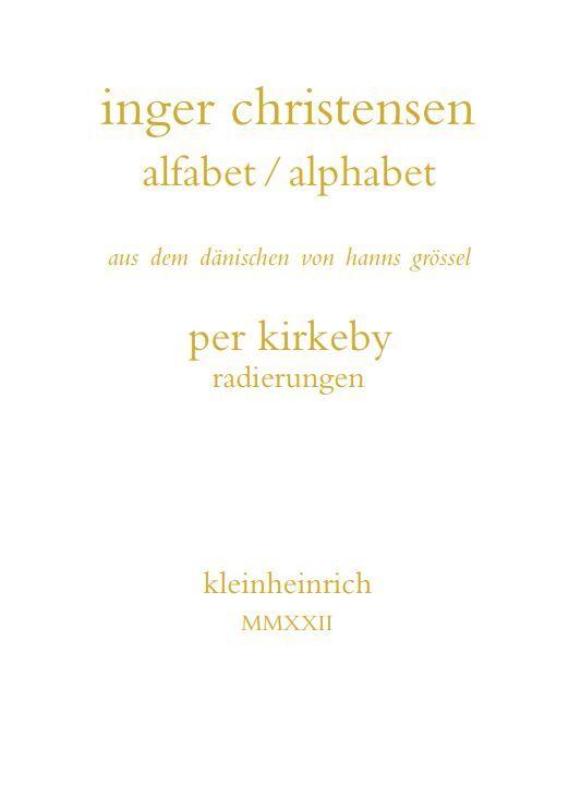 alfabet / alphabet