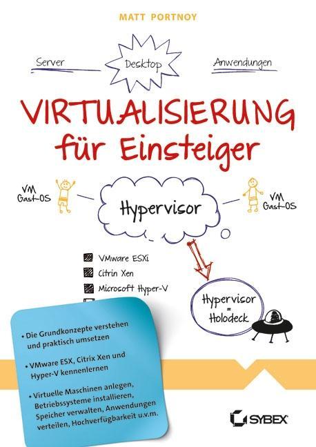 Buchcover: Virtualisierung für Einsteiger