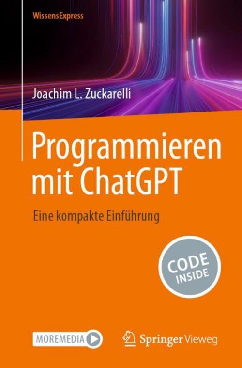 Buchcover: Programmieren mit ChatGPT