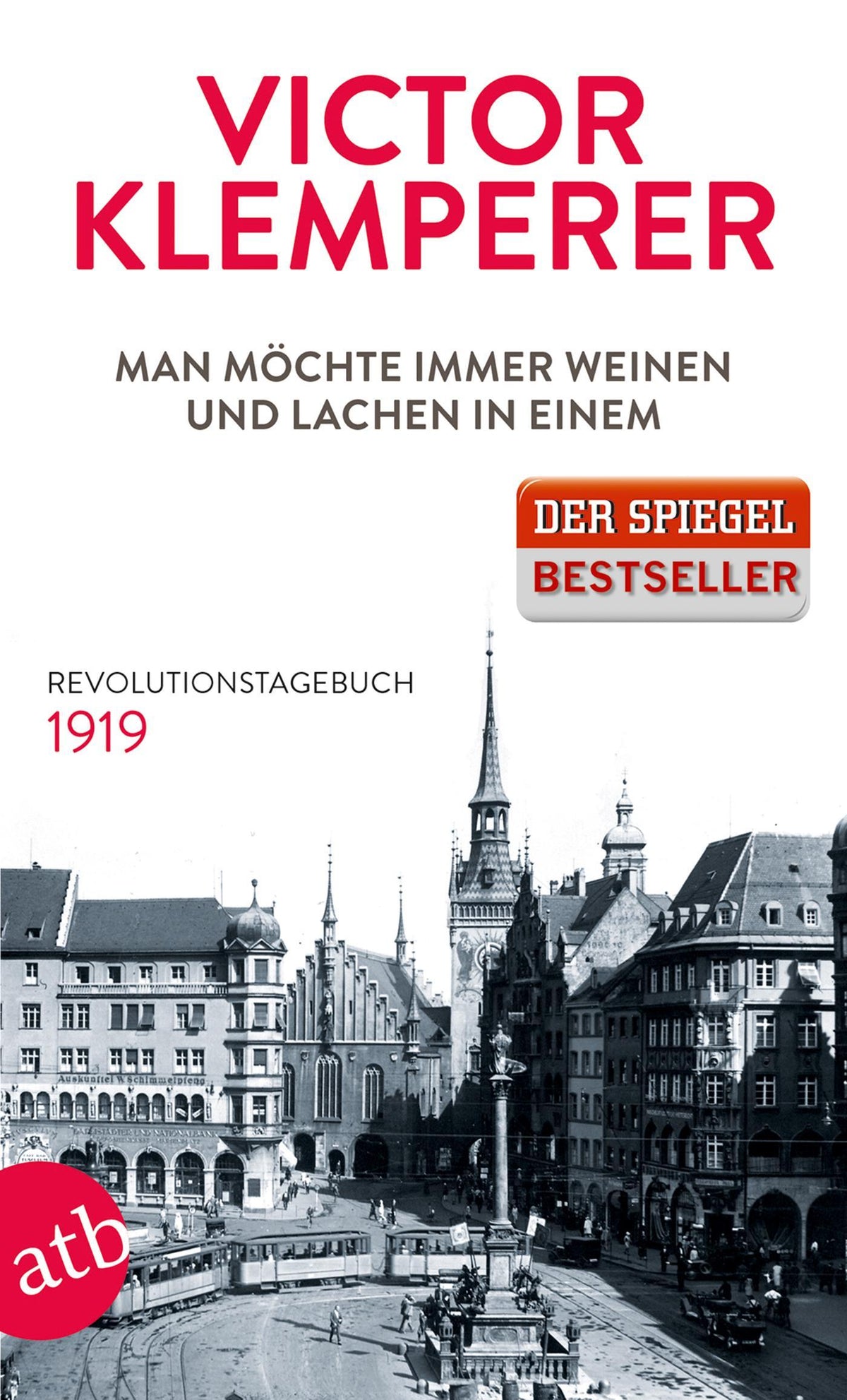 Buchcover: Man möchte immer weinen und lachen in einem