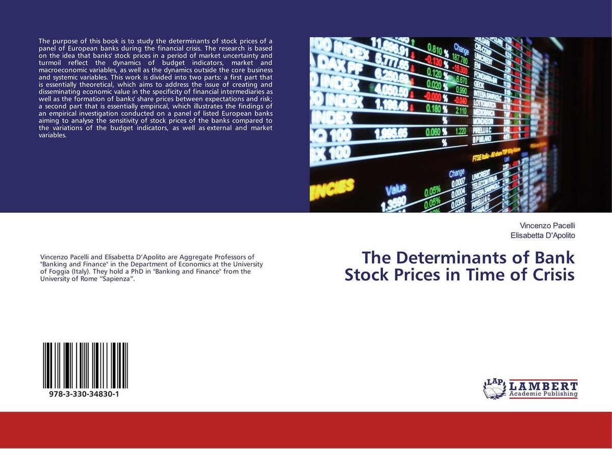 Buchcover: The Determinants of Bank Stock Prices in Time of Crisis