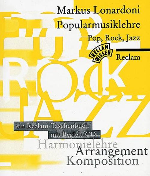 Buchcover: Popularmusiklehre Pop, Rock, Jazz. Mit CD