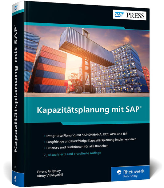 Buchcover: Kapazitätsplanung mit SAP