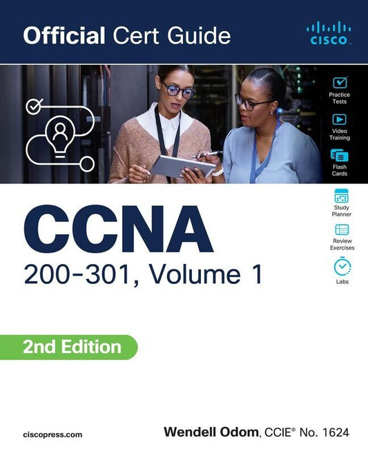Buchcover: CCNA 200-301 Official Cert Guide, Volume 1