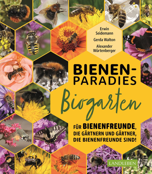 Buchcover: Bienenparadies Biogarten