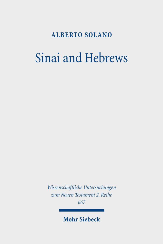 Sinai and Hebrews