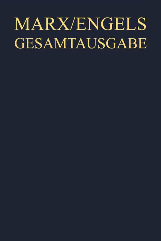 Karl Marx / Friedrich Engels: Werke, Artikel, Entwürfe Juli 1849 bis Juni 1851