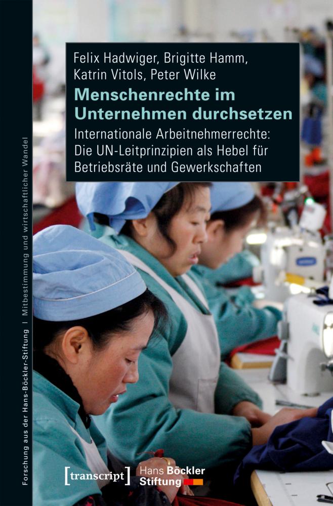 Buchcover: Menschenrechte im Unternehmen durchsetzen