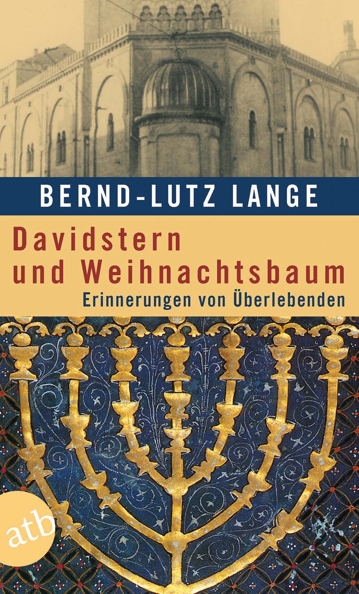 Buchcover: Davidstern und Weihnachtsbaum