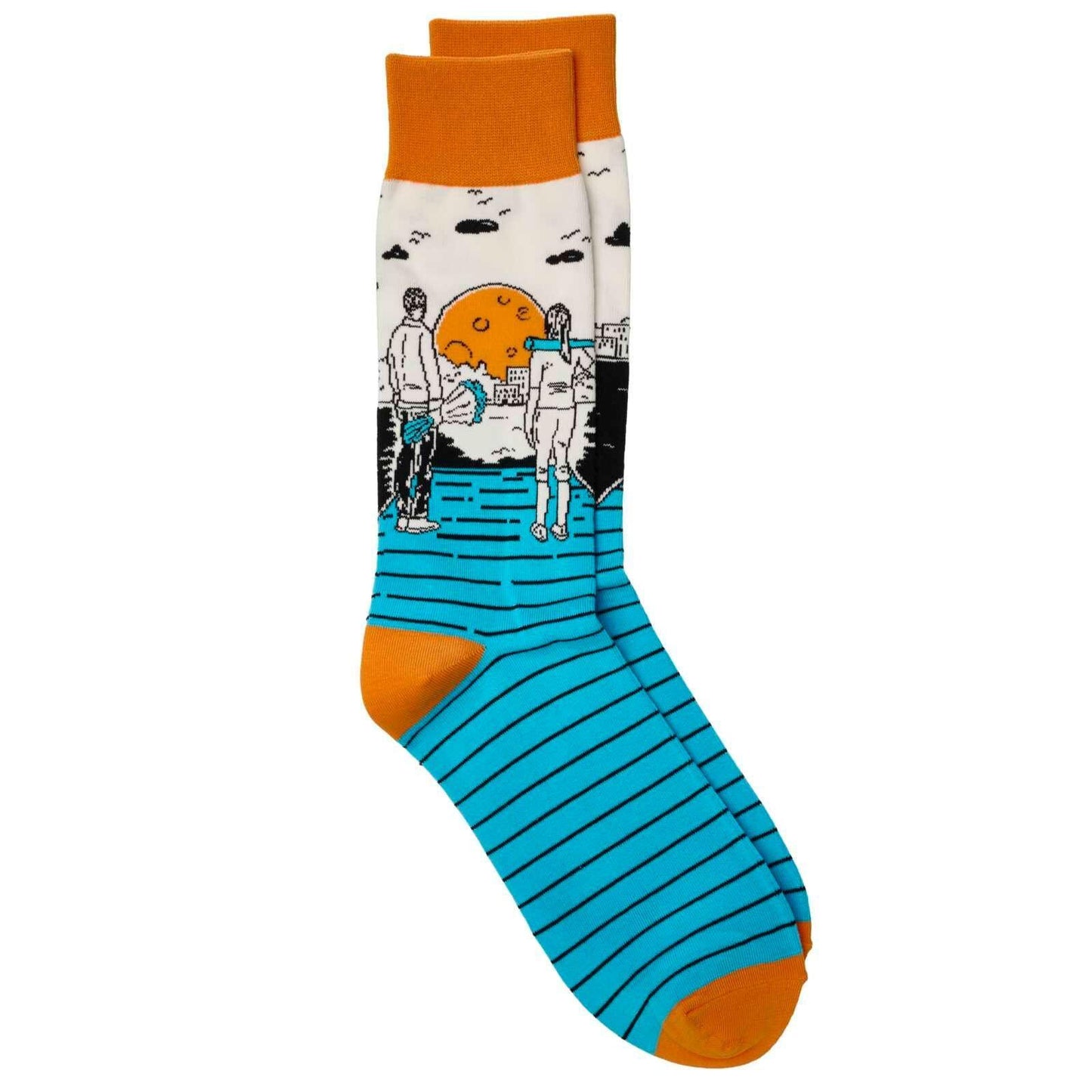 Sebastian Fitzek-Socken \"Elternabend\" Größe 41-46