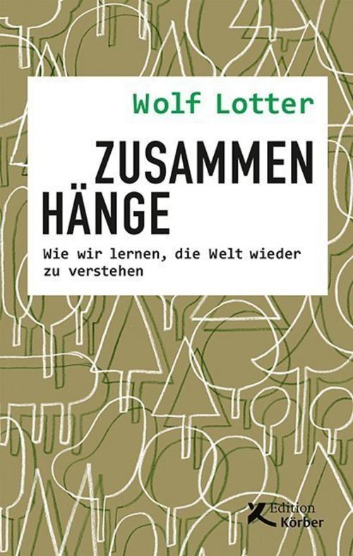 Buchcover: Zusammenhänge
