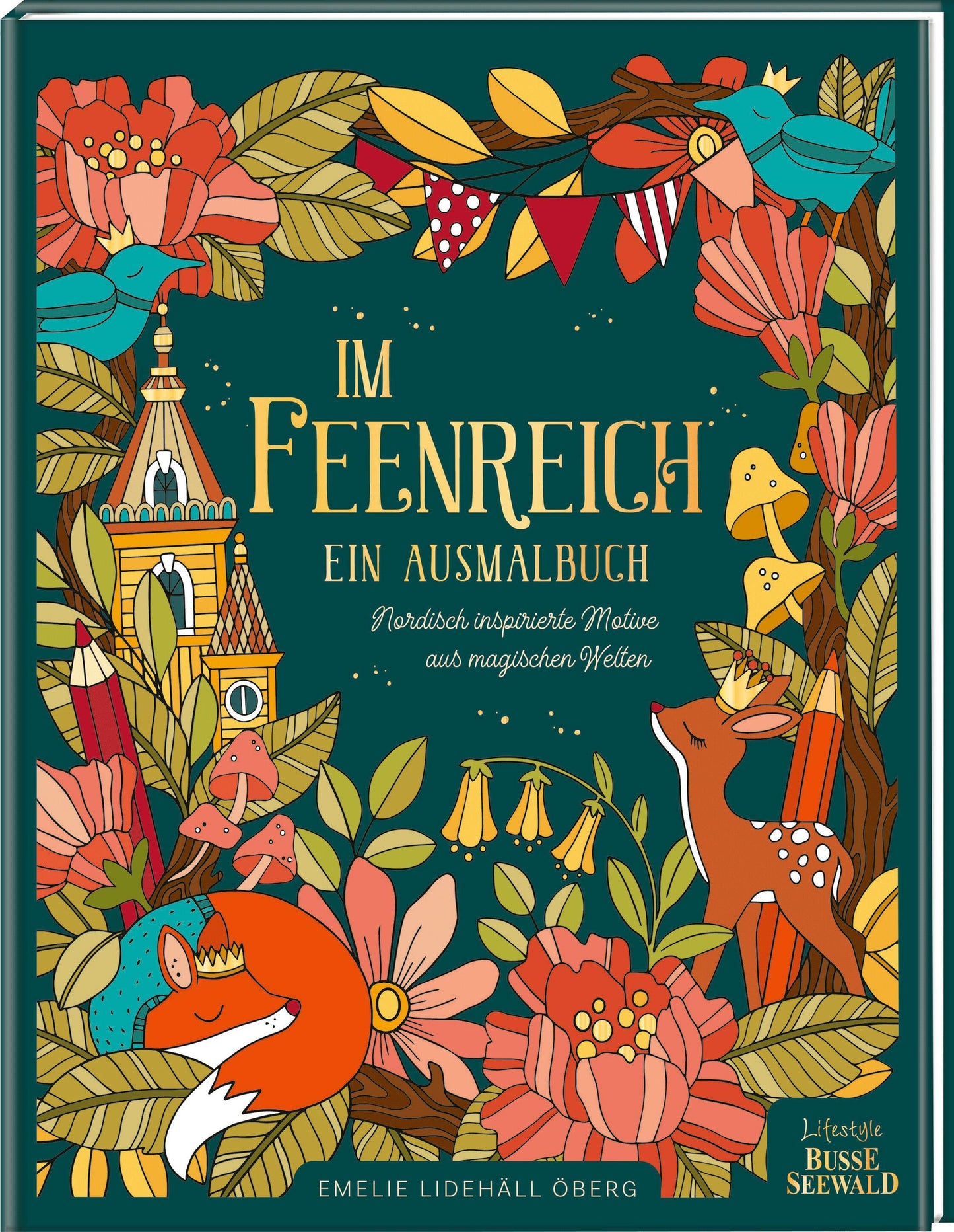 Im Feenreich. Ein Ausmalbuch.
