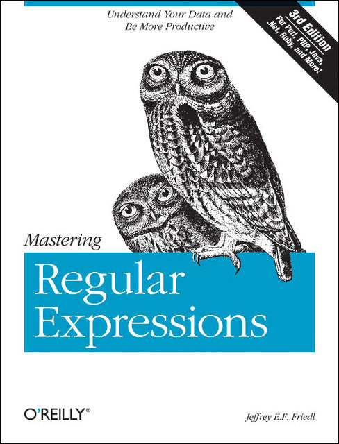 Buchcover: Mastering Regular Expressions