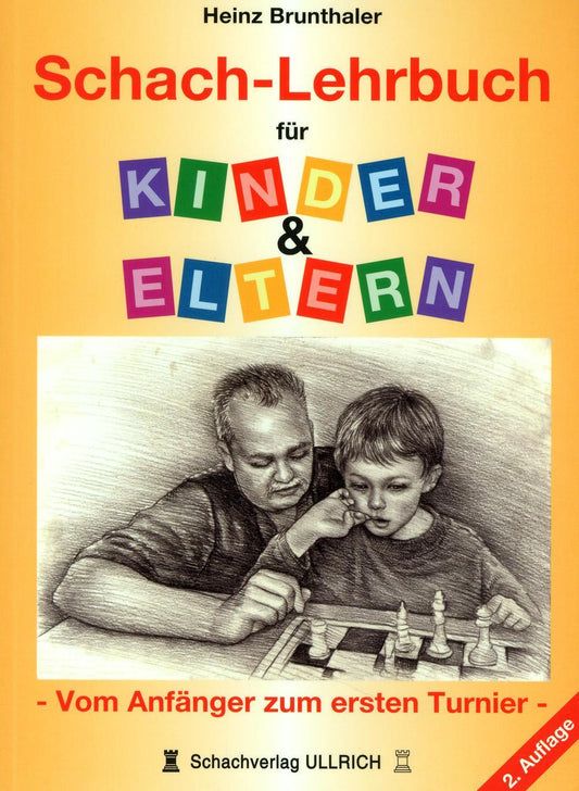 Buchcover: Schach-Lehrbuch für Kinder & Eltern