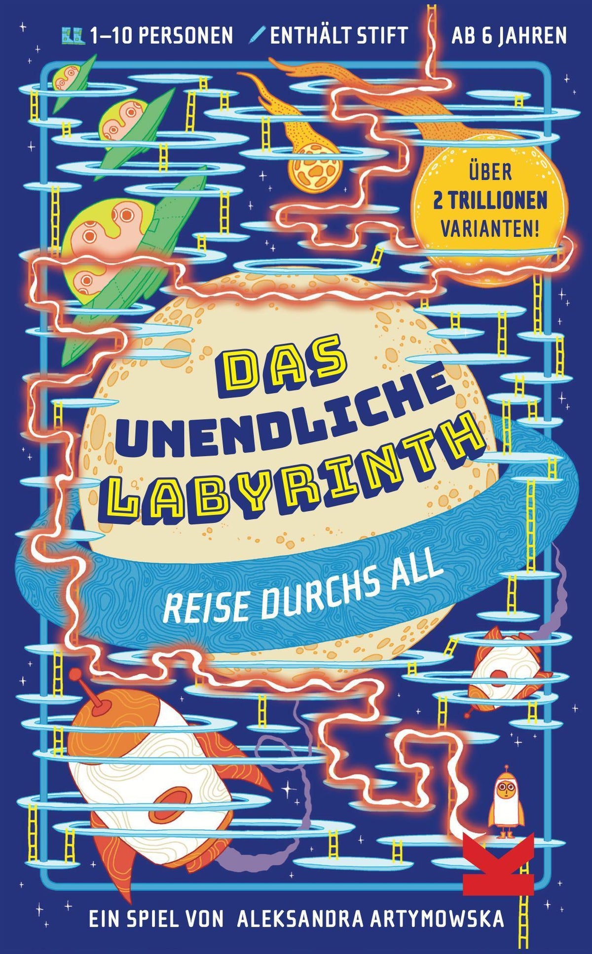 Buchcover: Das unendliche Labyrinth - Reise durchs All