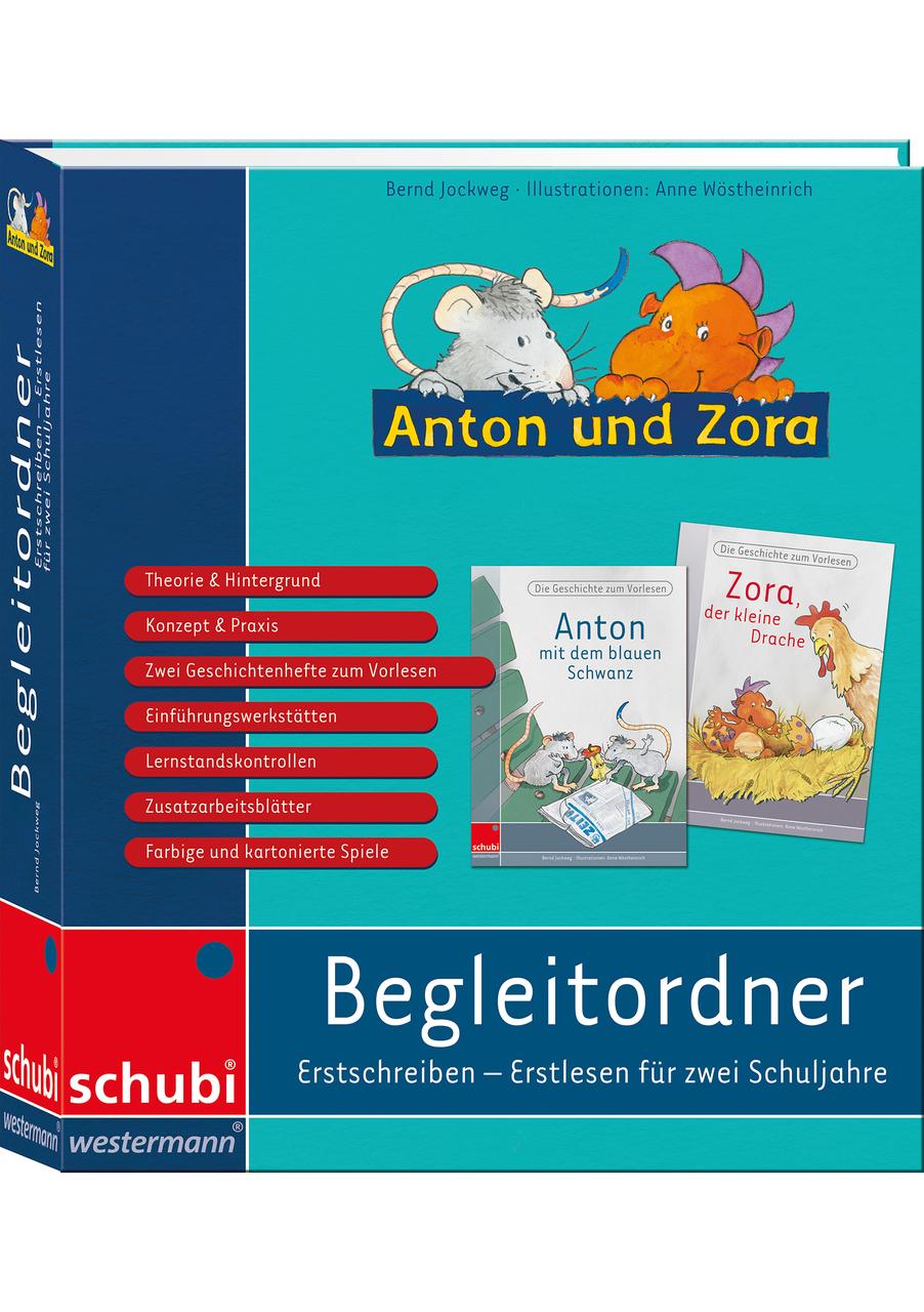 Buchcover: Begleitordner zu Anton und Zora