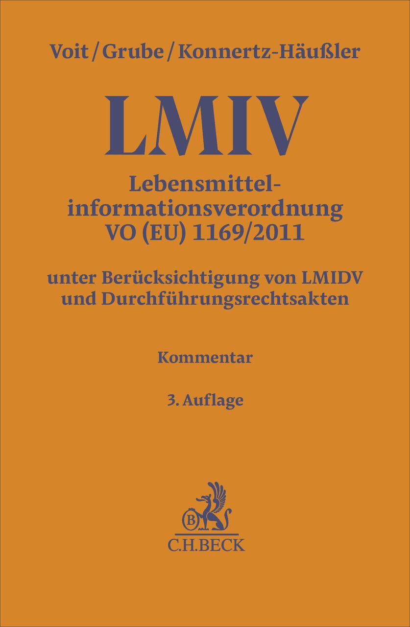 Lebensmittelinformationsverordnung. LMIV