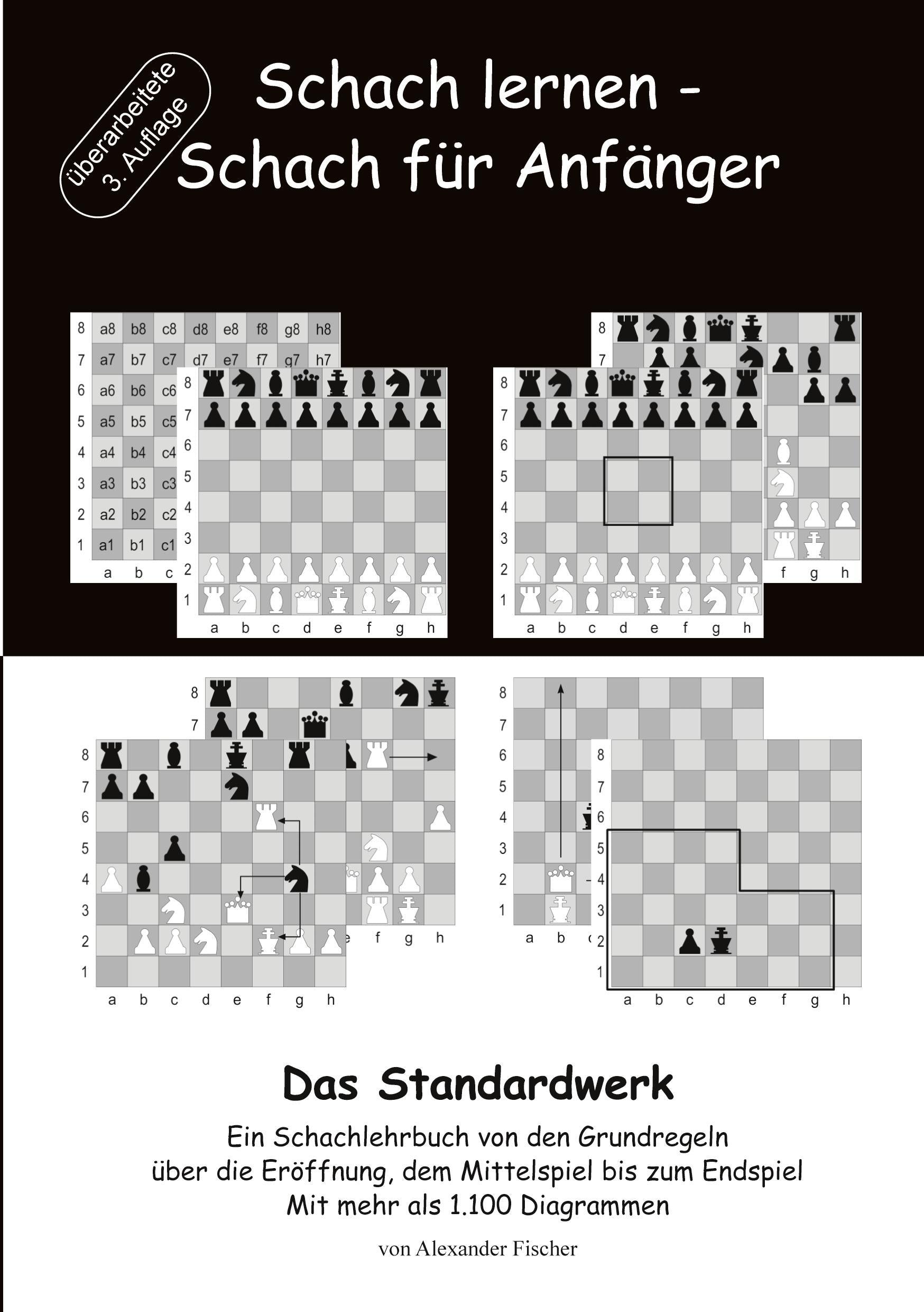 Buchcover: Schach lernen - Schach für Anfänger - Das Standardwerk