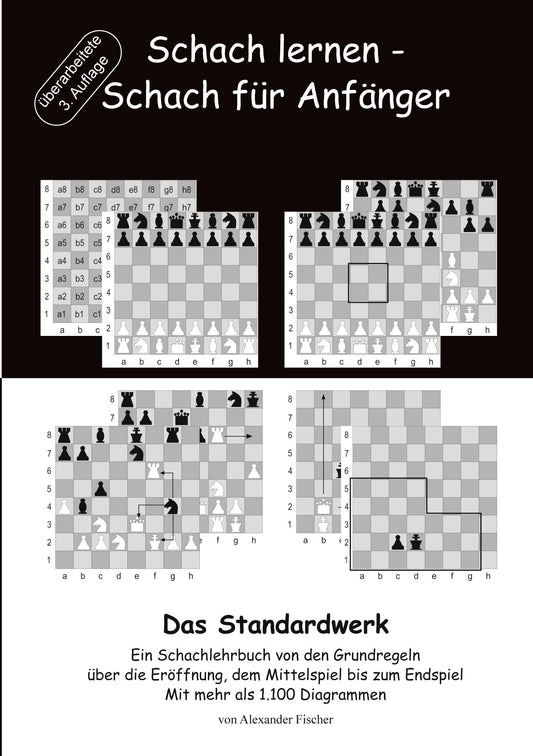 Buchcover: Schach lernen - Schach für Anfänger - Das Standardwerk