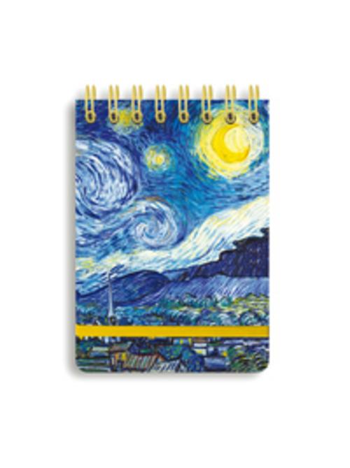 Vincent Van Gogh: The Starry Night (Spiral Bound Pocket Notebook)